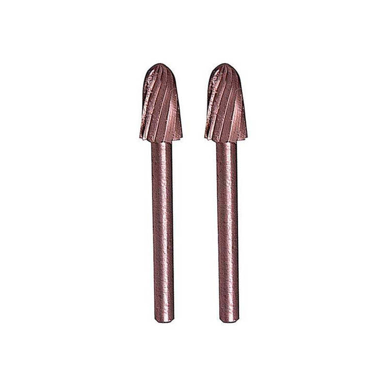 HSS Cutter Cone - 1/4" Diameter - 1/8" Shank - 2 Pack